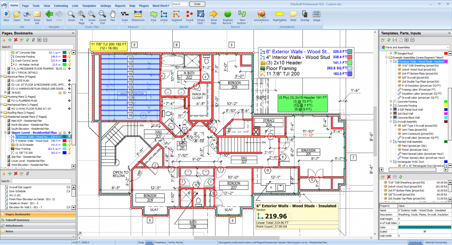 Lumber Takeoff Unity Estimating